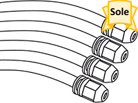ポンプ用テューブセット4本